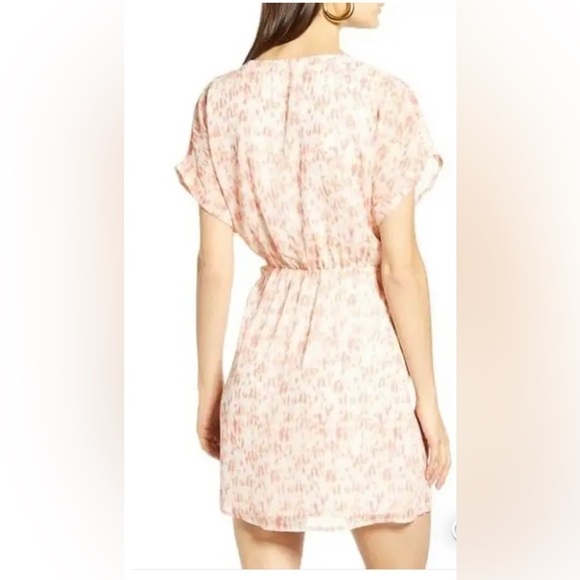 ALL in Favor Simone Floral Wrap Front Minidress - Picture 6 of 14